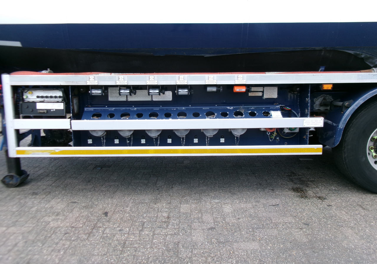 Semirremolque cisterna para transporte de combustible Lakeland Fuel tank alu 42.8 m3 / 6 comp + pump: foto 5