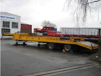 Semirremolque góndola rebajadas para transporte de equipos pesados Langendorf 2-Achs-Satteltieflader - 2 gelenkte Achsen: foto 1