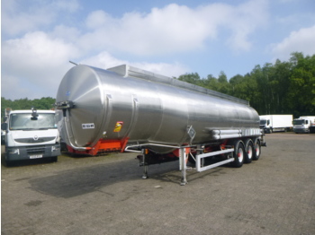 Semirremolque cisterna para transporte de combustible Magyar Fuel tank inox 36.4 m3 / 7 comp: foto 1