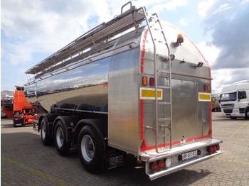 Semirremolque cisterna para transporte de leche Magyar MILK TRAILER + 34.000 LITER + INOX + RMO + 3 BPW AXLE + NL TRAILER: foto 1