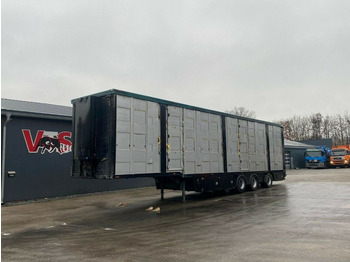 Semirremolque transporte de ganado Menke  3.Stock mit Aggregat Hubdach Lenk/Lift: foto 1