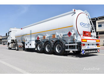 DONAT Aluminum Fuel Tanker with Bottom Loading - Semirremolque cisterna