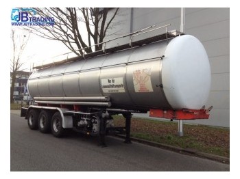 Dijkstra Levensmiddelen 29024 liter, 5 Compartments, Stee - Semirremolque cisterna