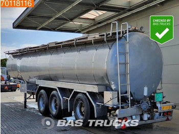 Vocol 35.000 Ltr. Stainless steel + Pump Wassertank RVS INOX - Semirremolque cisterna