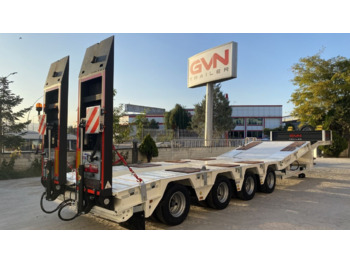 GVN TRAILER 4 Axle Hydraulic Platform Lowbed - Semirremolque góndola rebajadas