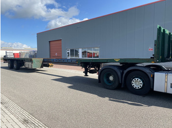 Broshuis 2AOU-36/1 7 Mtr Extandable, 20,75 Mtr. - Semirremolque plataforma/ Caja abierta