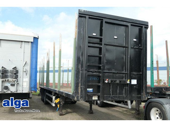 Doll P3S-0, Exte, Luft-Lift, SAF, Plattform,Staukiste  - Semirremolque plataforma/ Caja abierta
