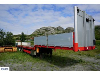  Tyllis Jumbo trailer with driving ramps - Semirremolque plataforma/ Caja abierta