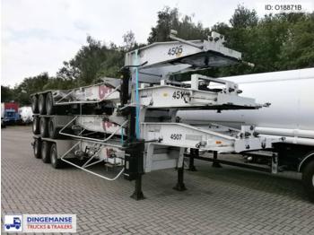 Titan Tank container trailer 20 ft. (3 units € 8000) - Semirremolque portacontenedore/ Intercambiable