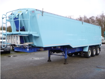 Weightlifter Tipper trailer alu 51.5 m3 + tarpaulin - Semirremolque volquete