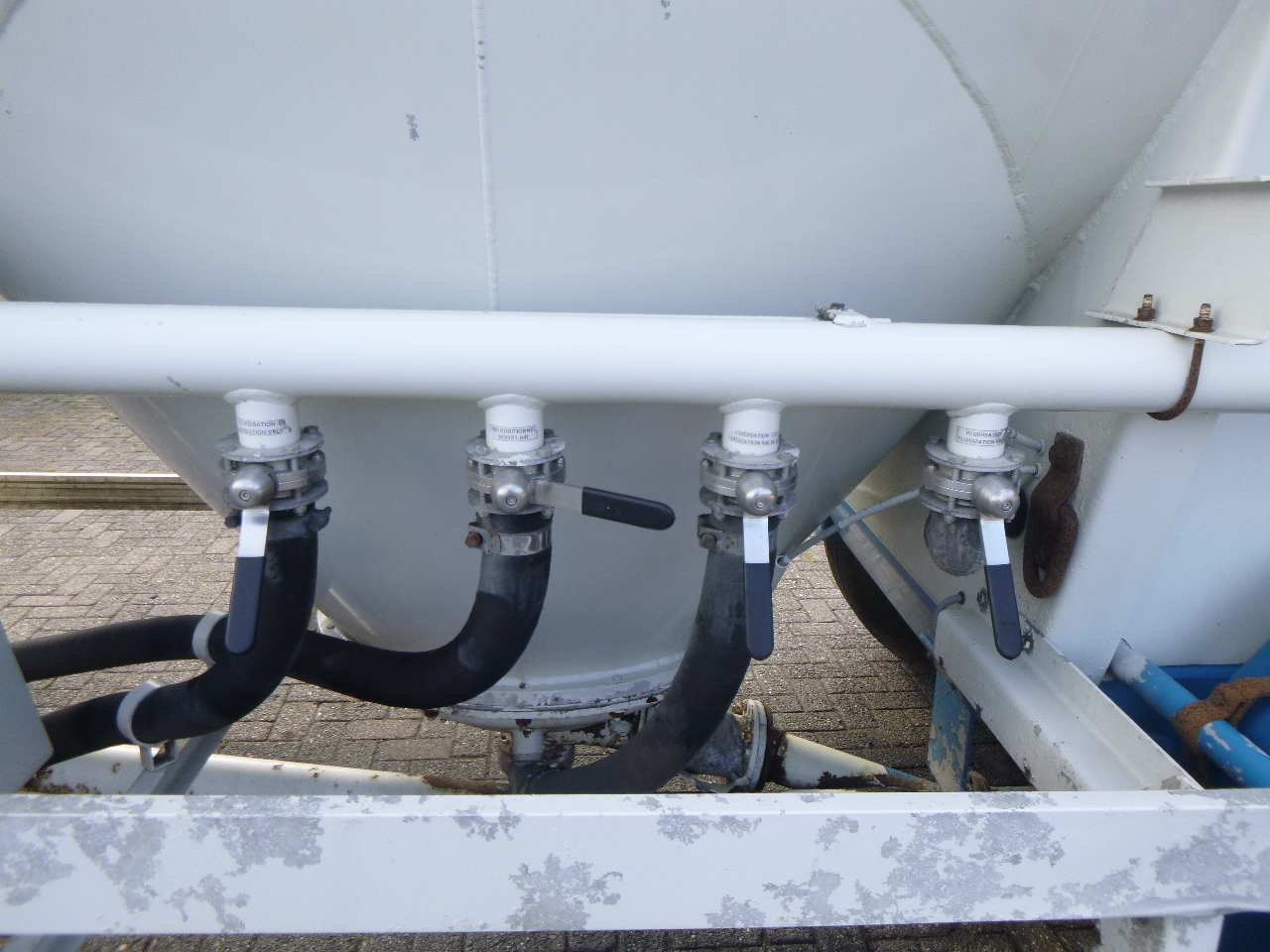 Semirremolque cisterna para transporte de harina Spitzer Powder tank alu 43 m3 / 1 comp: foto 6