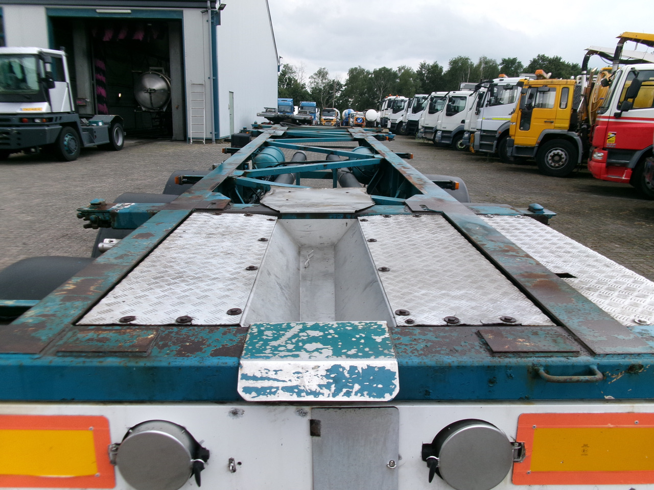 Leasing de Van Hool 3-axle container chassis 20,30 ft. Van Hool 3-axle container chassis 20,30 ft.: foto 6