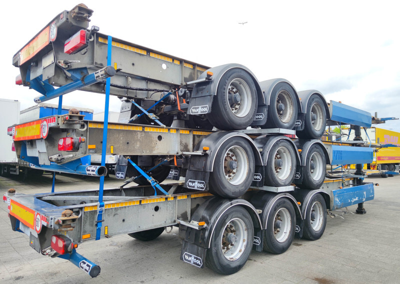 Leasing de Van Hool A3C002 3 Axle ContainerChassis 40/45FT - Galvinised Chassis - 4420kg EmptyWeight - 10 units in Stock (O1427) Van Hool A3C002 3 Axle ContainerChassis 40/45FT - Galvinised Chassis - 4420kg EmptyWeight - 10 units in Stock (O1427): foto 1