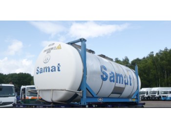 Semirremolque cisterna para transporte de substancias químicas Van Hool Tank container 20 ft / 31 m3: foto 1