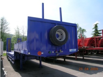 Semirremolque góndola rebajadas para transporte de equipos pesados Verem: foto 1