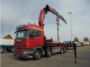 Camión caja abierta SCANIA R 480