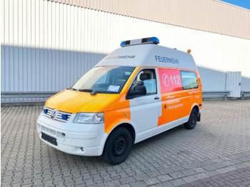 Volkswagen T5 2.5 TDI 4x2 T5 2.5 TDI 4x2, Krankenwagen eFH. - Ambulancia