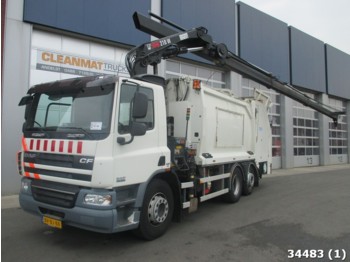 Camión de basura DAF FAN 75 CF 250 Euro 5 with Hiab 21 ton/meter cran: foto 1