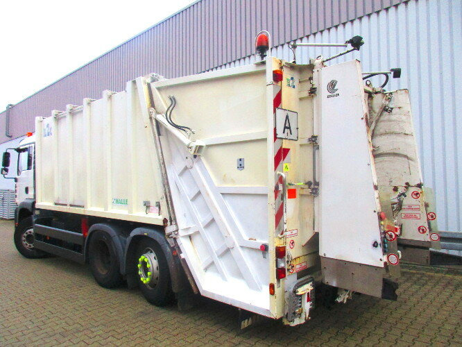 Camión de basura para transporte de basura MAN TGA 26.310 BL 6x2 TGA 26.310 BL 6x2, Haller M21-x2c, 21m³: foto 9