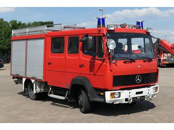 Camión de bomberos, Furgoneta combi Mercedes-Benz 814 F/Feuerwehr/Pumpe/9 Sitze: foto 3