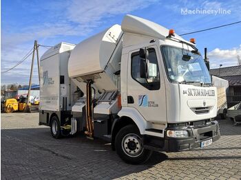 RENAULT Midlum 220.15 do mycia koszy komunalnych - vehículo municipal