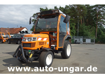 ISEKI TH 4260 AHL Kommunaltraktor 4x4 Schmalspur 2Sitzer Kabine Allrad Sperre °812 - Tractor municipal