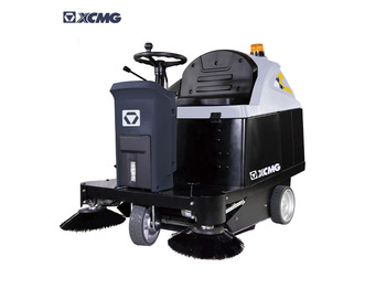 XCMG Official XGHD100 Ride on Sweeper and Scrubber Floor Sweeper Machine - Barredora industrial: foto 3