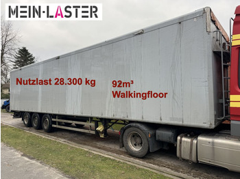 Kraker CF 300 92 m³ Liftachse TÜV 4-24 NL 28,3 t  - Semirremolque piso movil: foto 1