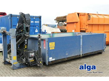Abrollcontainer, Kran Hiab 099 BS-2 Duo  - Contenedor de gancho: foto 1