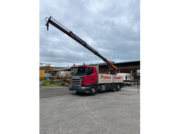 Camión caja abierta SCANIA G 410