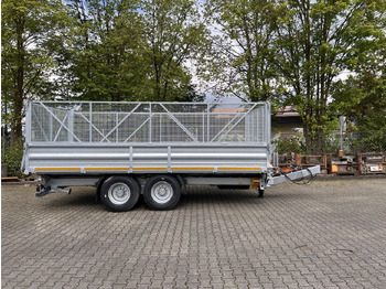 Remolque volquete Möslein  14 t Tandem- Kipper Tieflader 5,70 m lang, Brei: foto 4