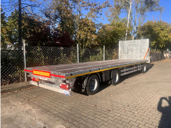 Remolque plataforma/ Caja abierta Möslein  3 Achs Jumbo- Plato- Anhänger 9 m, Mega: foto 3