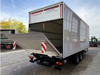 Remolque caja cerrada nuevo Möslein TKO105 D-L 7 m  Tandem Koffer, Ladebordwand 1,5 t + DurchladbarNeufahrzeug --: foto 2