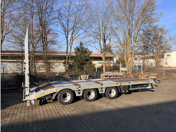 Remolque góndola rebajadas para transporte de equipos pesados nuevo Möslein TT 34 Zugrohr Gerade  34 t GG Tridem- Tieflader 3 Achs, gelenktNeufahrzeug: foto 5