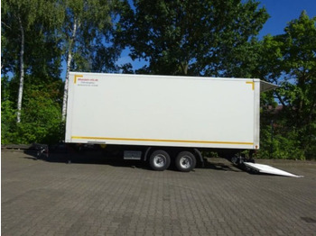 Remolque caja cerrada Tandemkoffer, Ladebordwand + Durchladbar: foto 3