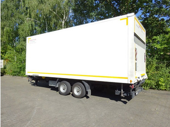 Remolque caja cerrada Tandemkoffer, Ladebordwand + Durchladbar: foto 2