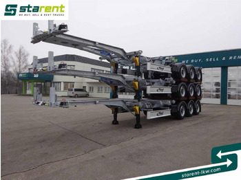 Semirremolque portacontenedore/ Intercambiable FLIEGL