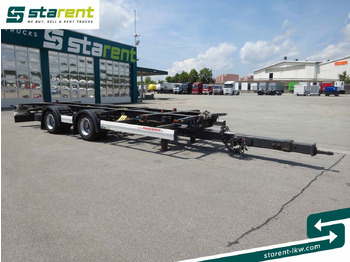 Remolque portacontenedore/ Intercambiable Krone Jumbotandemlafette, BDF, TÜV NEU: foto 3