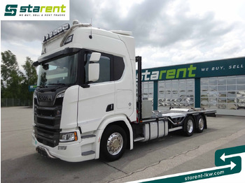 Camión portavehículos SCANIA R