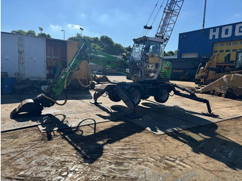 Excavadora de ruedas