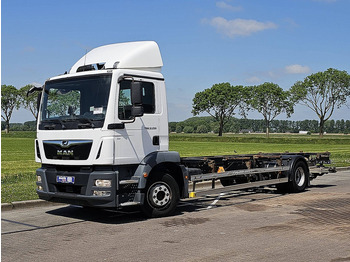 Camión portacontenedore/ Intercambiable MAN 12.250 TGM LL AIRCO TAILLIFT: foto 2
