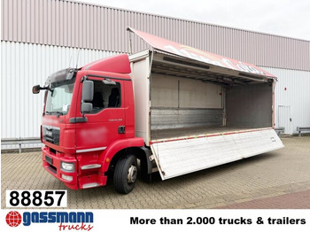 Camión caja cerrada MAN TGM