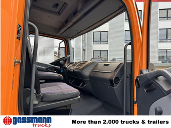Camión volquete, Camión grúa Mercedes-Benz Atego 815 K 4x2 mit Kran Hiab 055 B-1 CL: foto 5
