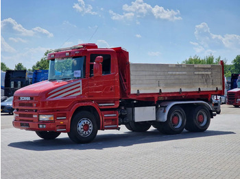 Camión volquete Scania T124-420 6x4 - Tipper - Retarder - Full steel - HUB Reduction - Manual gearbox: foto 5