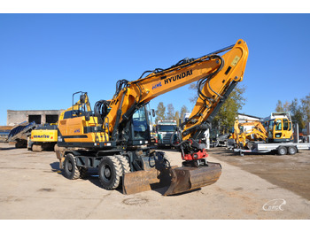 Excavadora de ruedas Hyundai HW160: foto 2