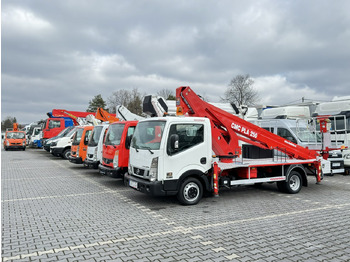 Camión con plataforma elevadora NISSAN