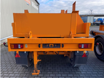Remolque plataforma/ Caja abierta Eggers ZX 18E | 50mm Zugöse*Blatt*Trommel*SAF: foto 3
