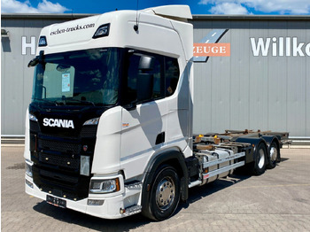 Camión portacontenedore/ Intercambiable SCANIA R 450