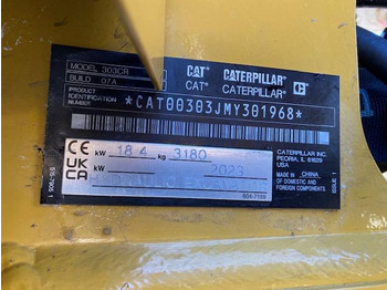 Leasing de Cat 303 CR  Cat 303 CR: foto 5