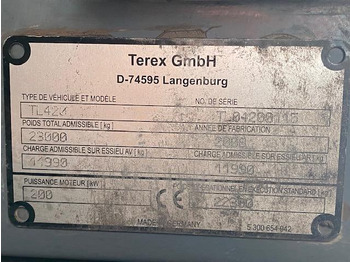 Cargadora de ruedas Terex TL 420: foto 5